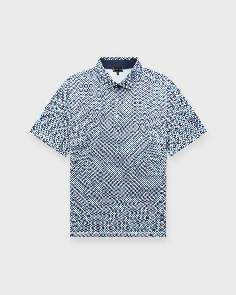 Taylor Mosaic Polo | Men's Recycled Golf Polo | RADMOR