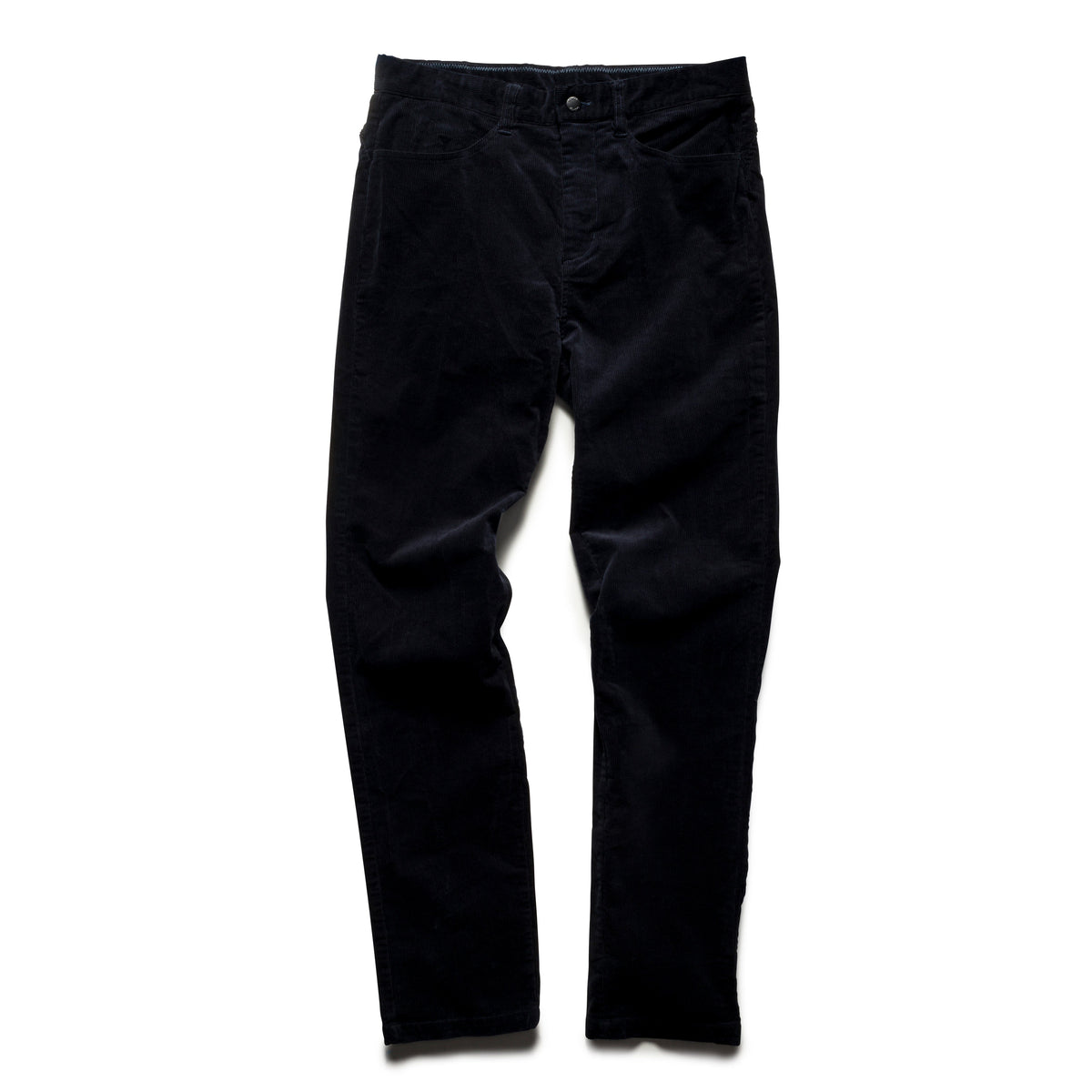 【THE MOZZ】Herry Corduroy Pintuck Pants Five-O Corduroy Slim Fit Pant - Blue Graphite – RADMOR