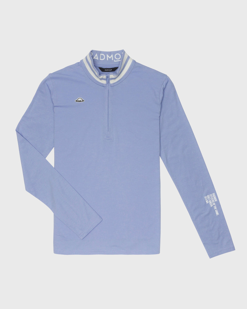 シロ Seneca Recycled 1/4 Zip - Coastal/Snow White – RADMOR