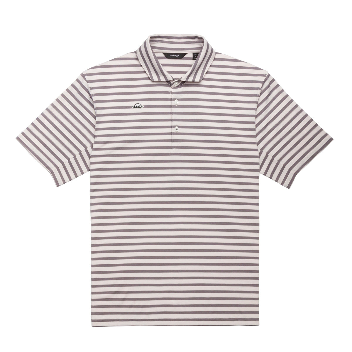 Hudson Recycled Vintage Stripe Polo - Wisteria / Dusk – RADMOR