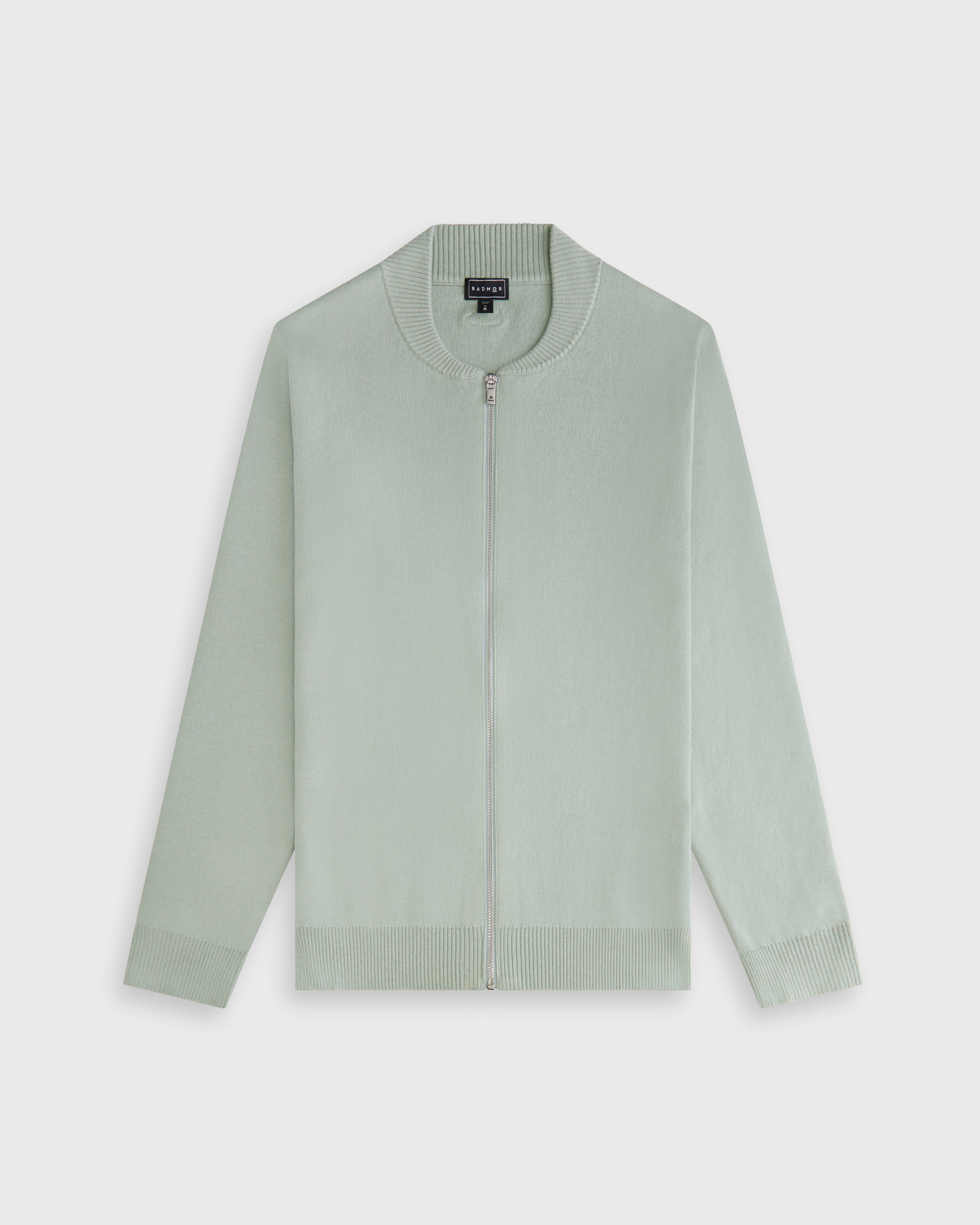 Enzo Knit Zip Bomber Jacket – RADMOR