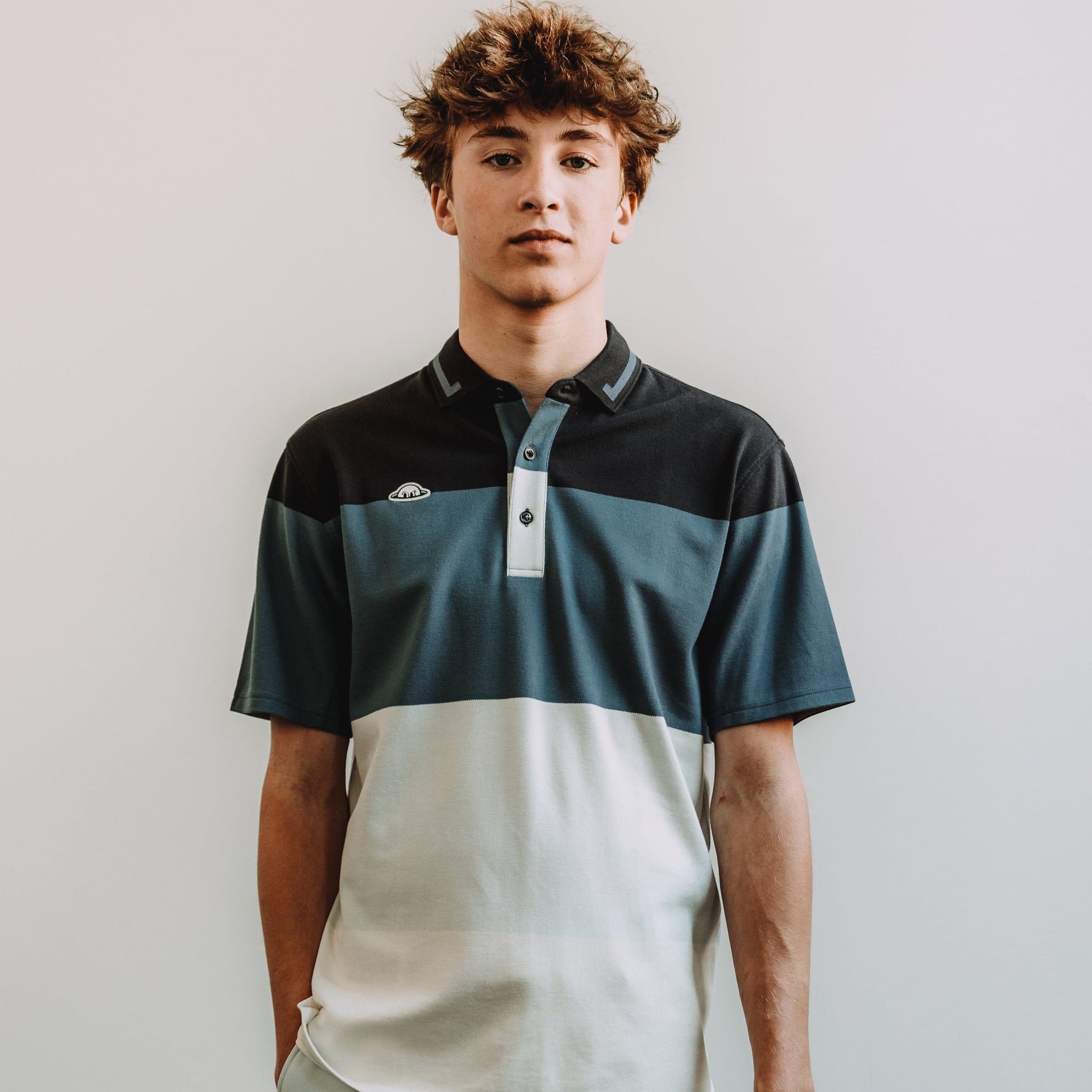 Douglas Columbia Pique Polo - Blue Graphite – RADMOR