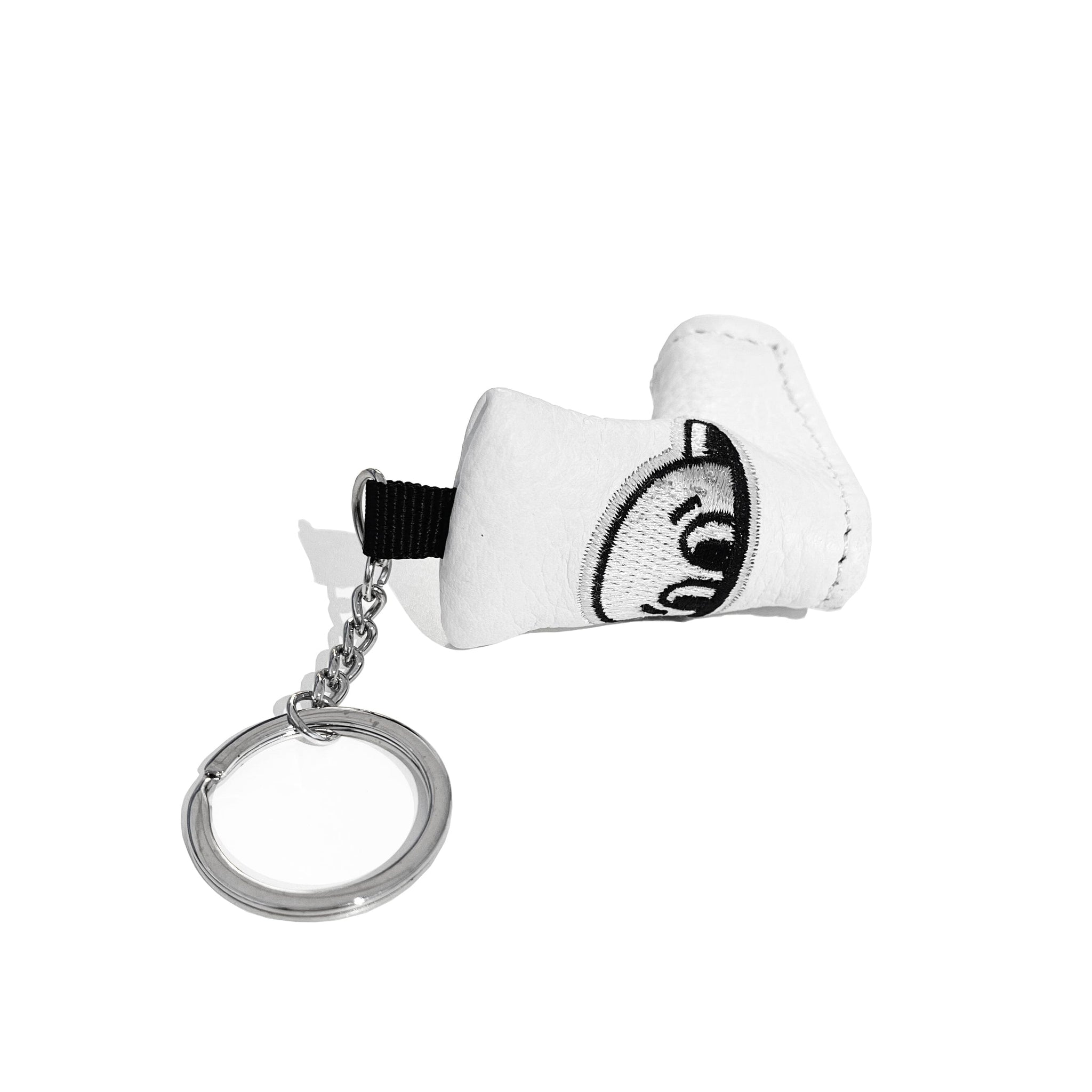 pothead keychain Leather Mini-Blade Putter Cover Keychain