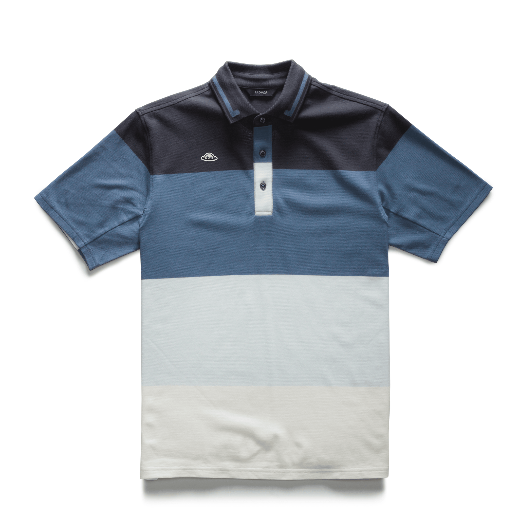 Douglas Columbia Pique Polo - Blue Graphite – RADMOR